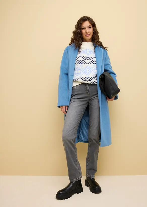 Straight-jeans Mid Waist, Stretch, bonprix