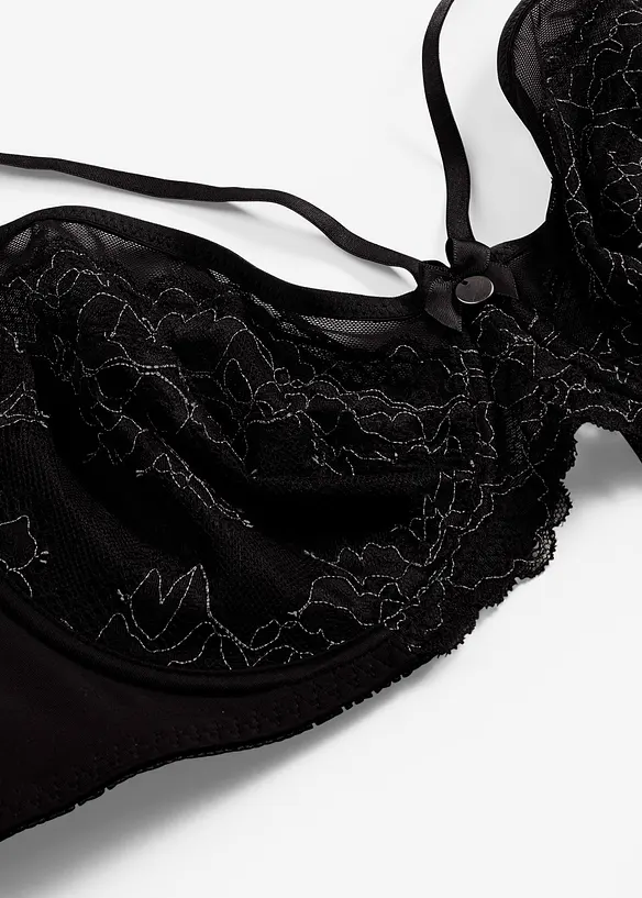 Minimizer-BH med delikate blonder, bonprix