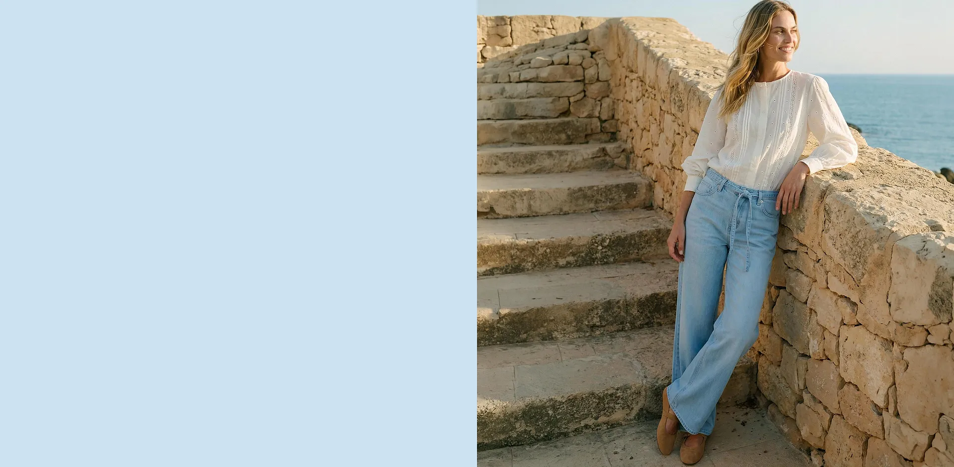 Dame - 40 &aring;r med bonprix - Jeans