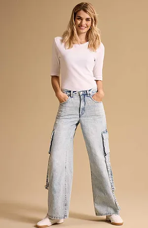 Dame - Klær - Jeans - Cargojeans