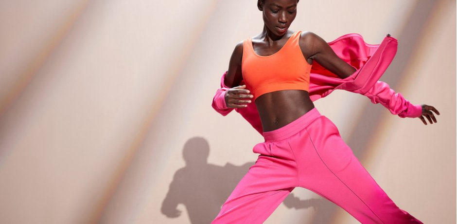 Inspirasjon - Funksjons-sweatjakke med ståkrage, hurtigtørkende - pinklady