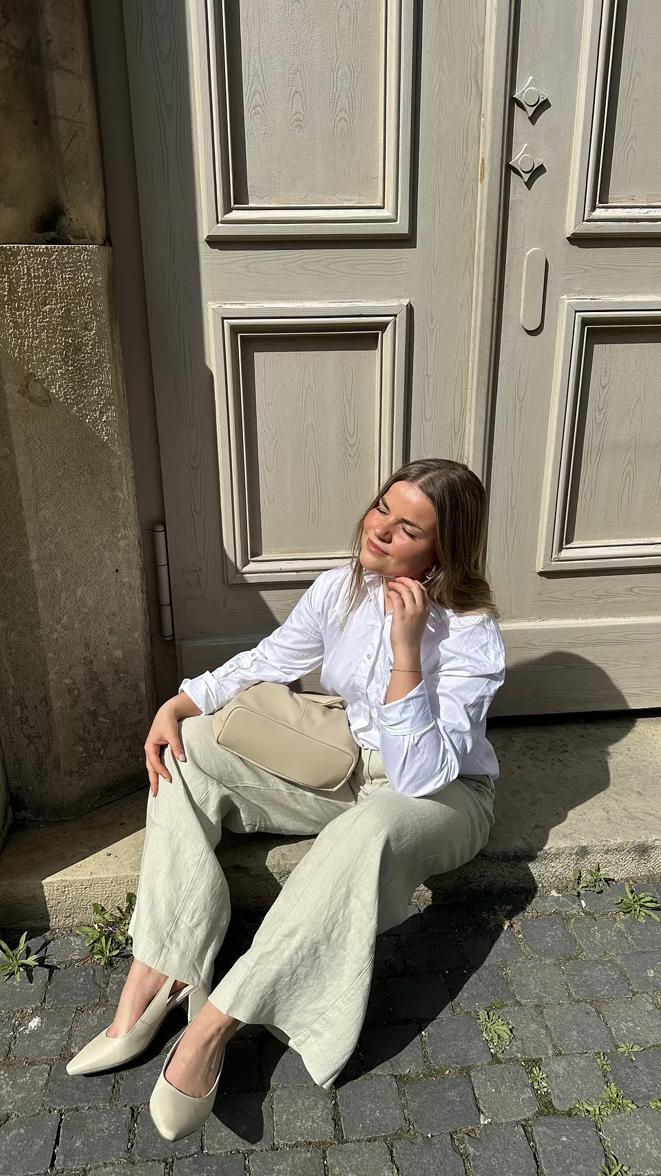 Dame - Kl&aelig;r - Bukser - Linbukser