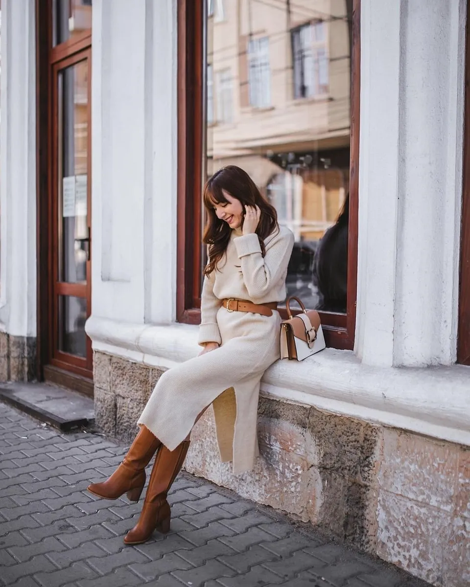 Dame - Mote - Kjoler - Strikkekjoler