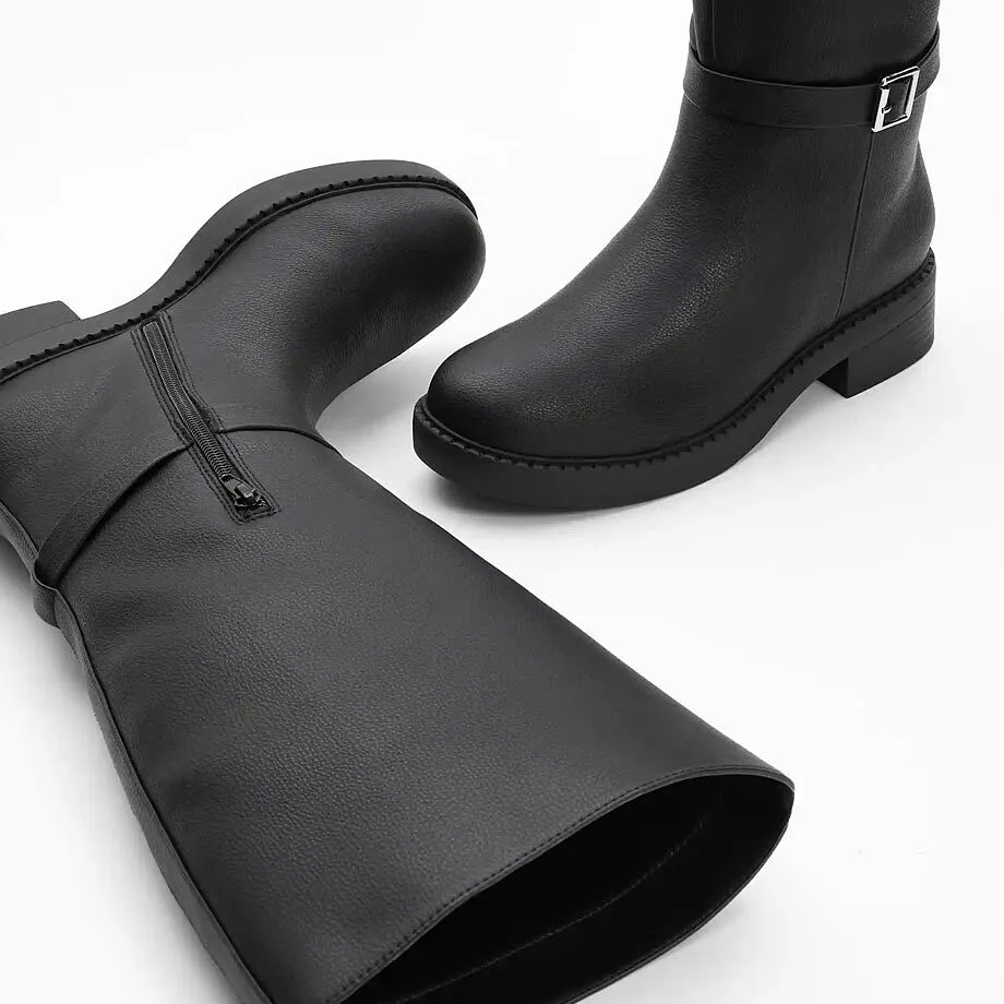 Elegante, sorte st&oslash;vletter.