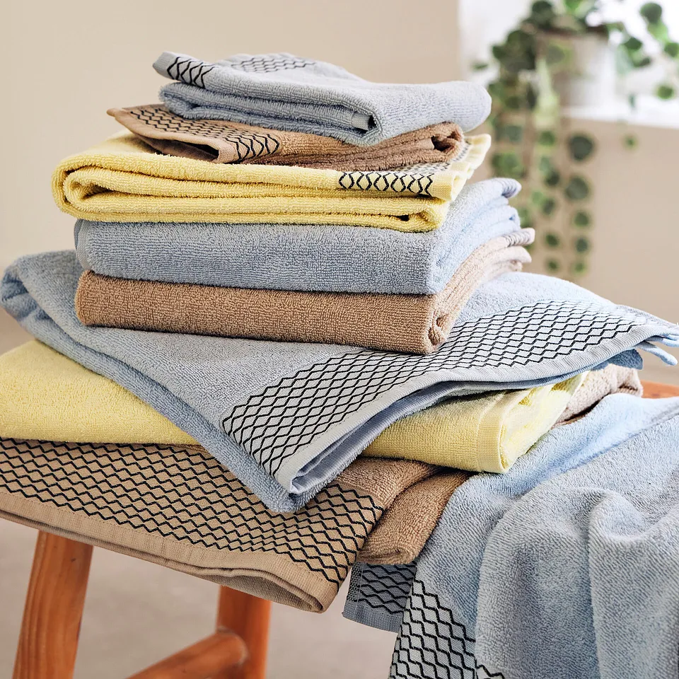 Hjem - Bomullsh&aring;ndkle - lysebl&aring;