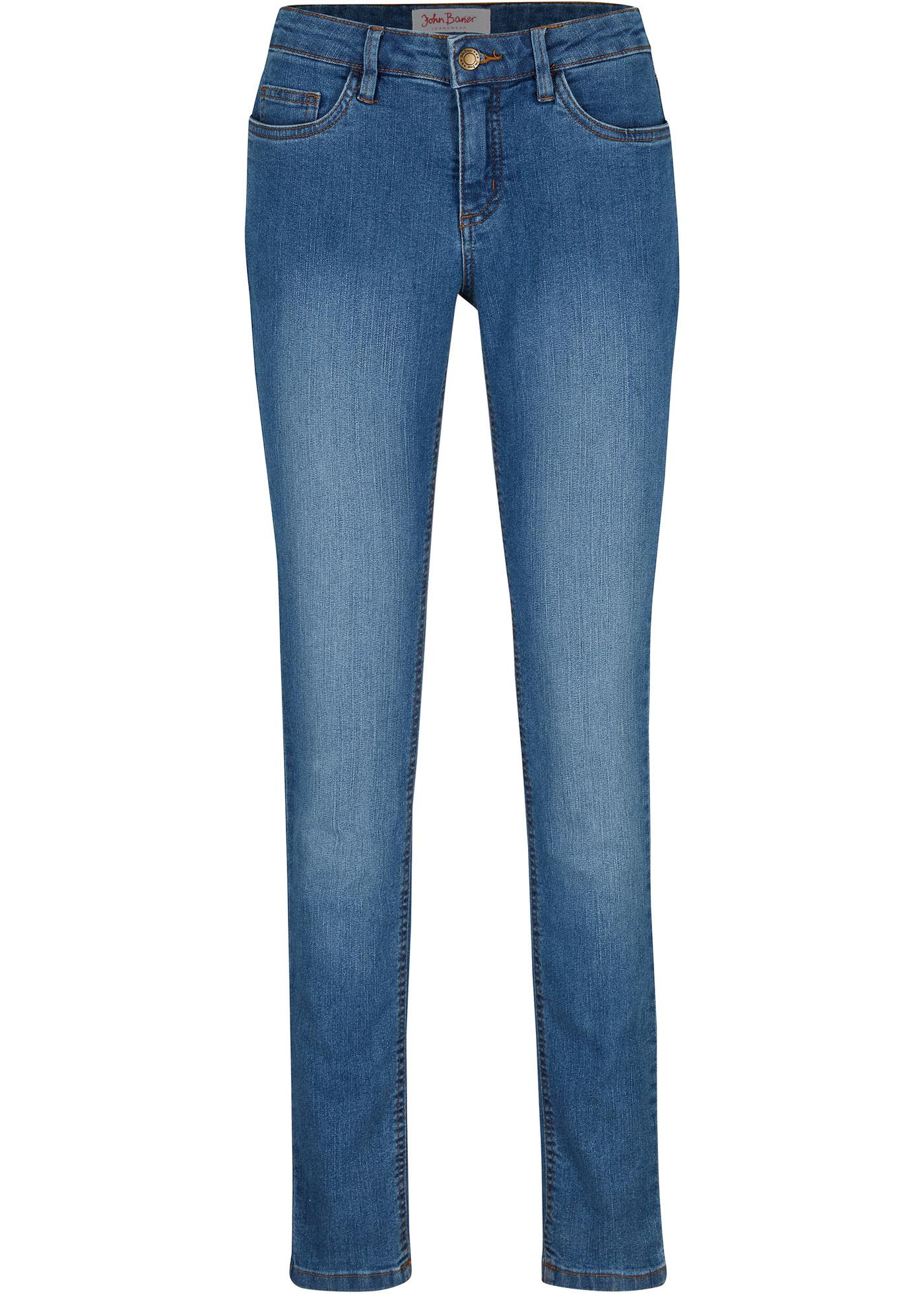 Jeans med stretch, smal passform