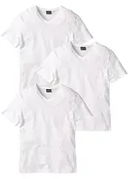 T-shirt med V-hals (3-pack), bonprix