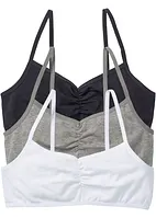 Bustier til barn (3-pack), bonprix