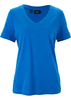 T-shirt med V-hals