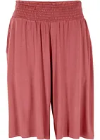 Jersey-bermudashorts i viskosemiks