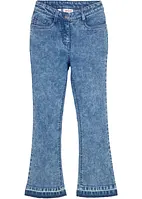 Stretchjeans til jente, Flared, bonprix