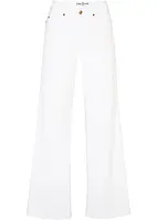 Wide Leg-jeans Mid Waist, Stretch, bonprix