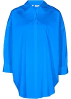 Oversized bluse av bomull med 3/4-lang arm, bonprix