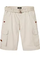 Cargo-bermuda med belte, Regular Fit, bonprix