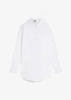 Ledig bluse med knappestolpe, bonprix