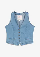Jeansvest med stretch