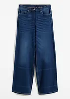 Wide Leg-jeans Mid Waist, komfortlinning