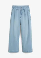 Wide Leg-jeans, High Waist, komfortlinning, bonprix