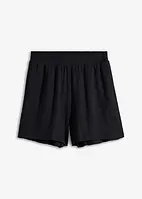 High Waist-shorts av struktur-jersey med komfortlinning, bpc bonprix collection