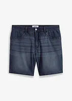 Lang jeansshorts med komfortlinning, Loose Fit, John Baner JEANSWEAR