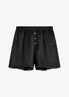 Vevd sateng-shorts, bonprix