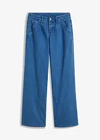 Wide Leg-jeans Mid Waist, bonprix