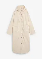 Overgangsparkas med trench-look og justering i midjen, bonprix