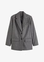 Blazer med skulderputer i ull-look, bonprix