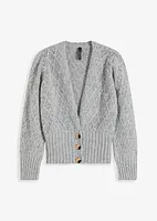 Cardigan med brede mansjetter, bonprix