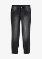 Skinny jeans med strass, bonprix