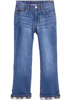 Stretch-termojeans for barn, BOOTCUT, bonprix