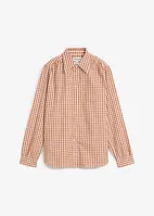Oversized bluse med puffermer