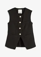 Blazervest i bouclé, bonprix