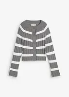 Ribbestrikket cardigan, bonprix