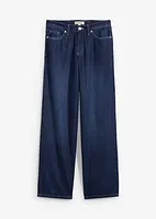 Baggy jeans, Mid Waist i lett og mykt materiale, bonprix