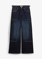 Wide Leg-jeans, Mid Waist, bonprix