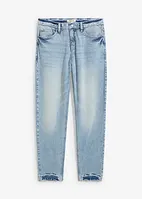 Classic Fit-jeans med stretch og kortere ben, Tapered