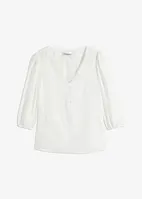 Bluse i lett viskosemiks