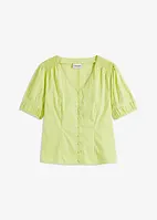 Bluse med puffermer