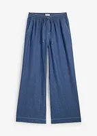 Wide Leg-jeans, Mid Waist, komfortlinning