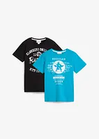 T-skjorte i økologisk bomull (2-pack)