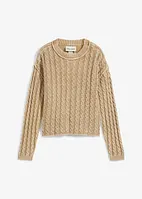 Oversized genser i ren bomull