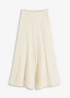 Culottes i lett crinklet materiale