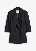Lang blazer med 3/4-lange ermer