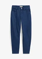 Barrel-jeans Mid Waist, økologisk bomull