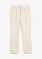 Flared-jeans High Waist, cropped