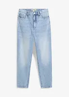 Mom-jeans High Waist, Low Stretch cropped