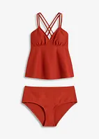 Tankini i strukturmateriale (2-delt sett)