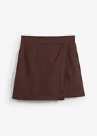 Skort i 100% lin
