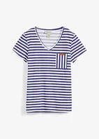 T-skjorte med stripemønster